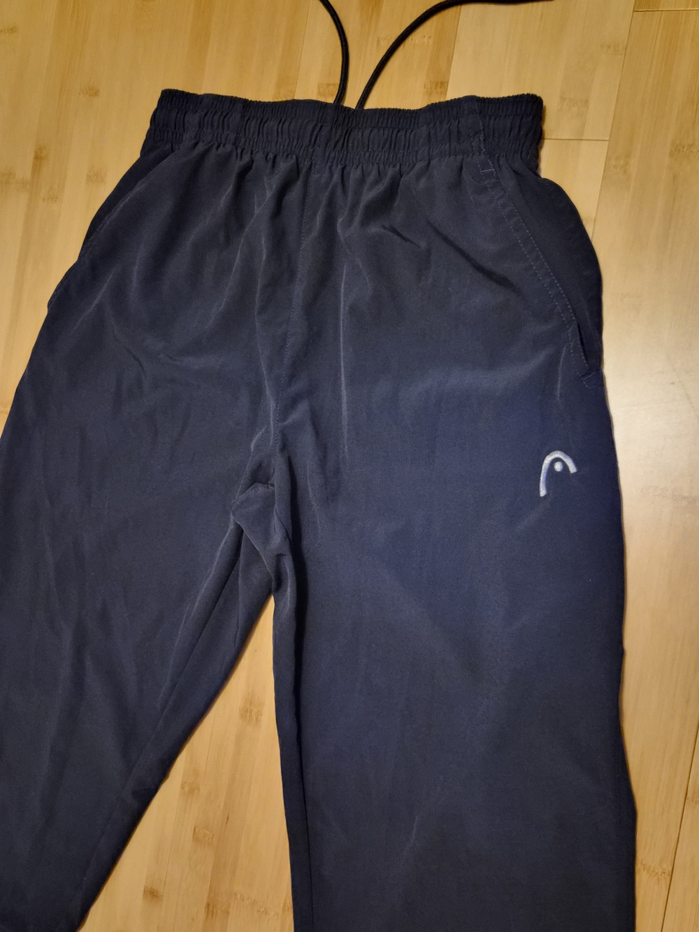 ​HEAD Navy Blue Lightweight Athletic Track Pants Drawstring Medium